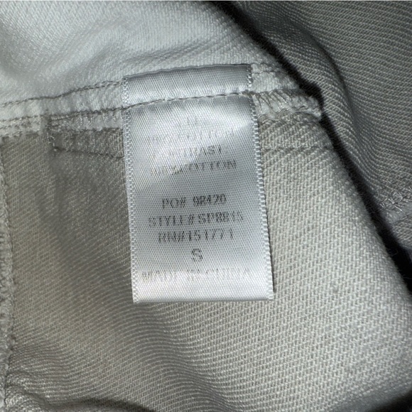 Le Lis Julia Gray Contrast Wide Leg Pants Jogger Style Sz Small - Picture 9 of 12